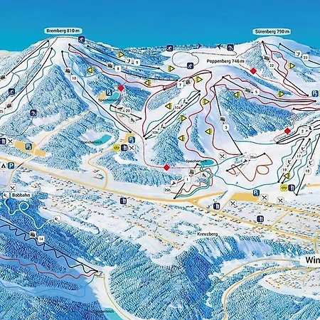 Maisonette-wohnung Mit See-& Bergblick, Sauna * Winterberg