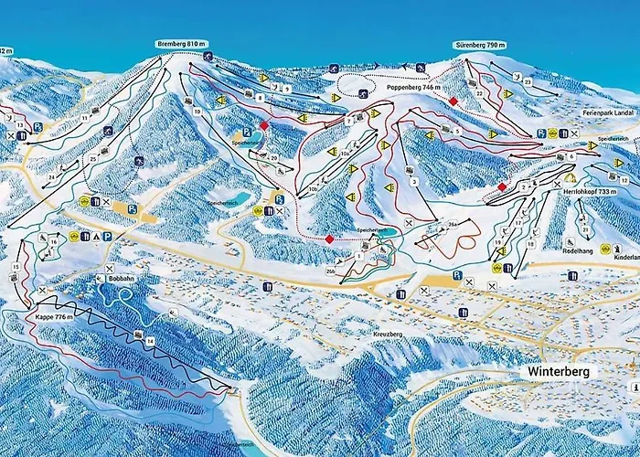 Maisonette-wohnung Mit See-& Bergblick, Sauna * Winterberg