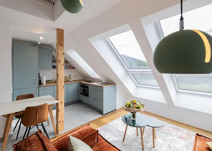 Maisonette-wohnung Mit See-& Bergblick, Sauna 아파트 *